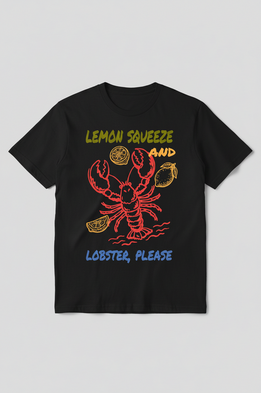 Lemon Squeeze & Lobster, Please – Coastal Foodie Tee