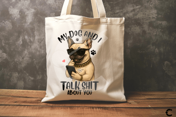 Sassy Pup Tote Bag