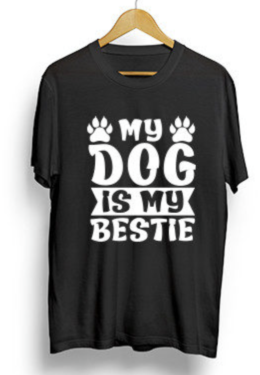 Dog Bestie Minimalist Tee