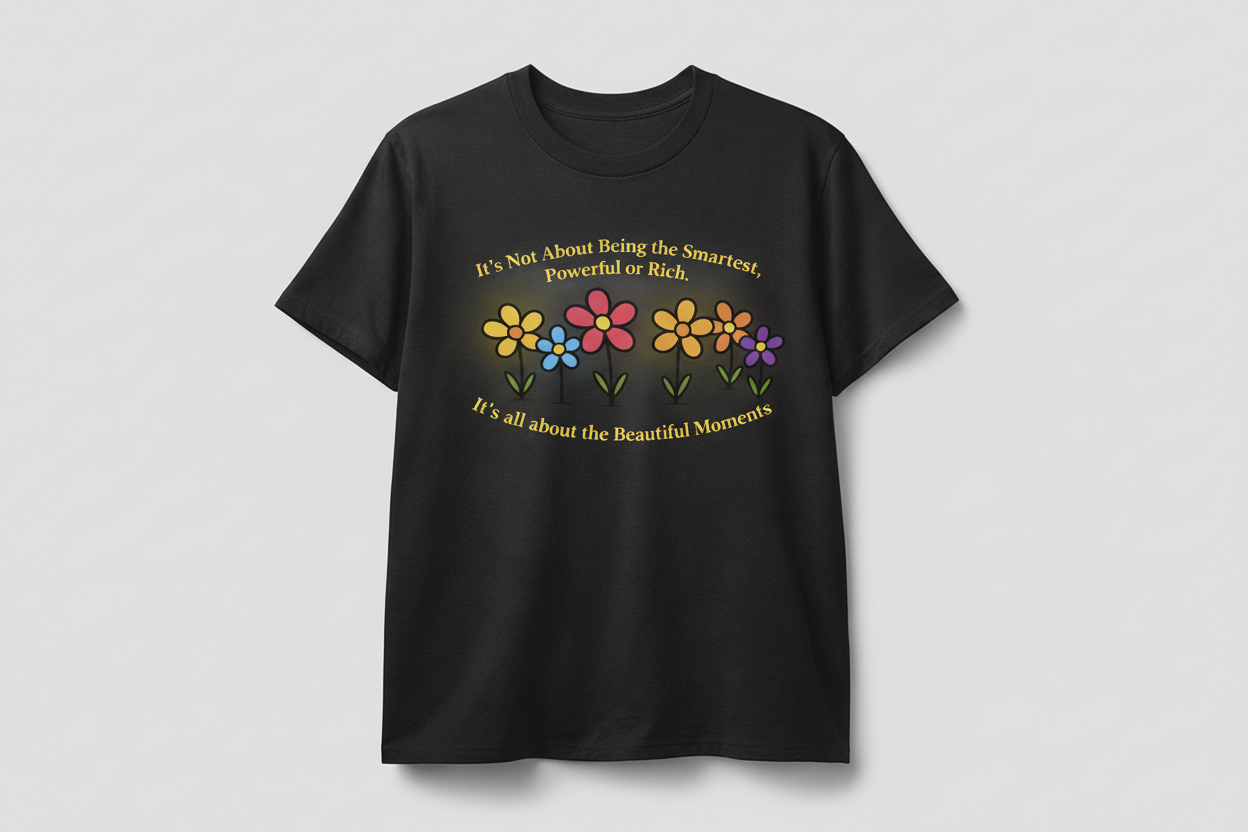 Beautiful Moments – Floral Inspiration Tee