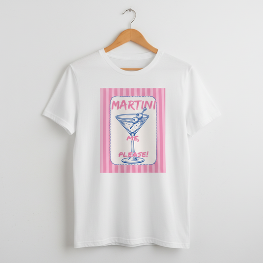 Martini Me, Please! – Retro Cocktail Tee