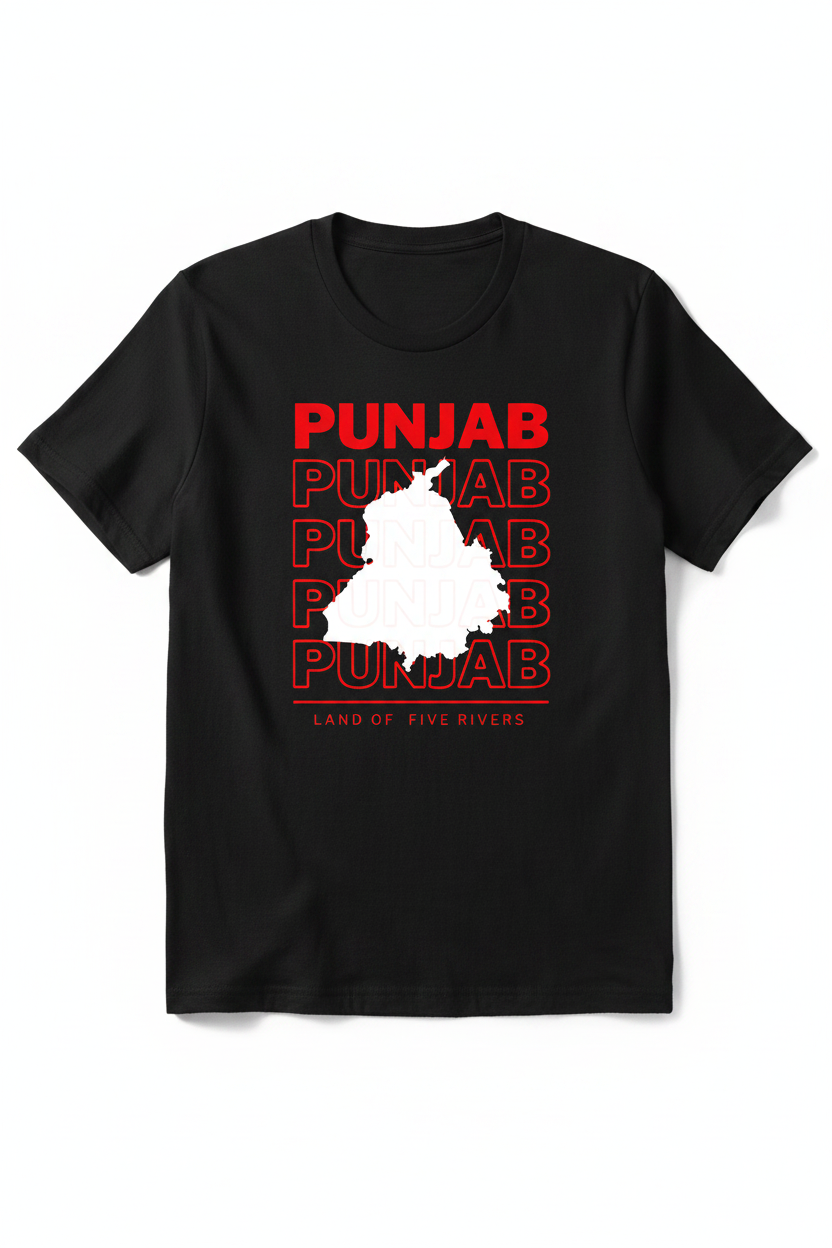 Punjab – Land of Five Rivers T-Shirt