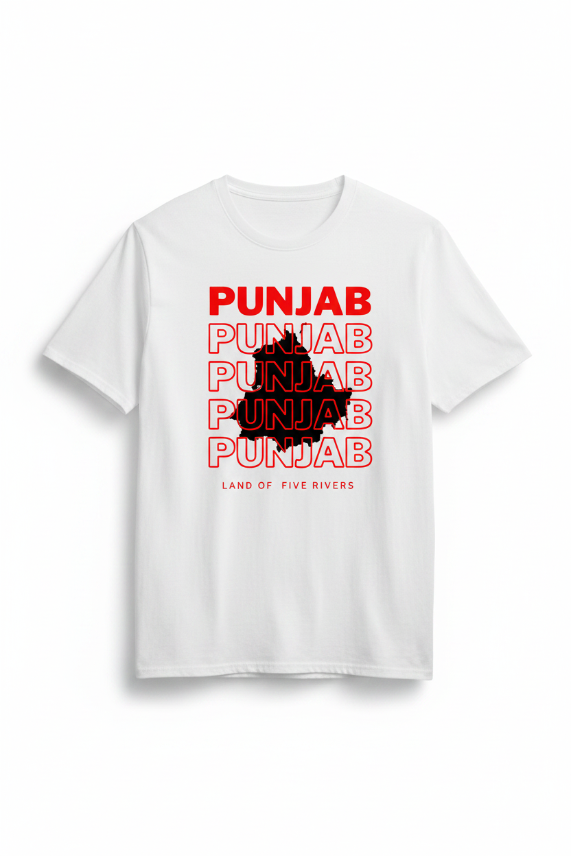 Punjab – Land of Five Rivers T-Shirt