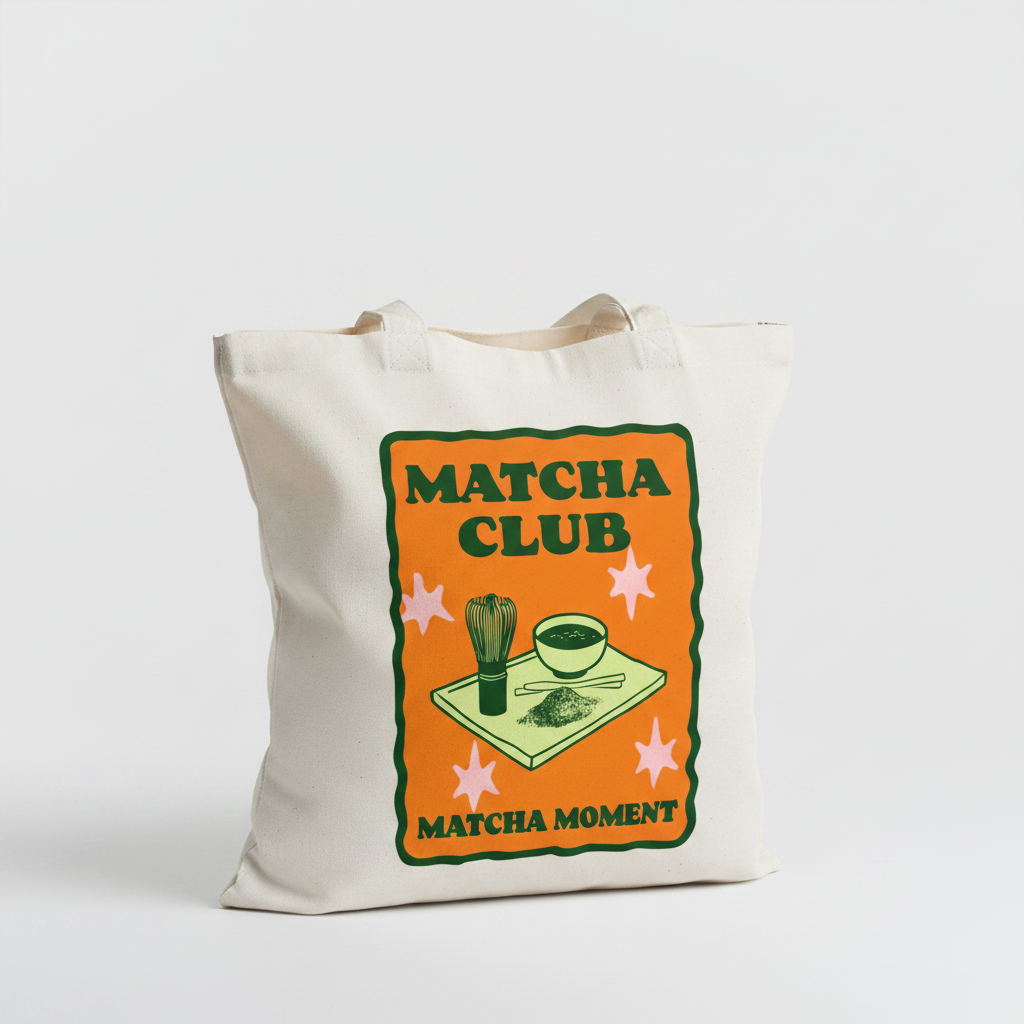 Matcha Club – Matcha Moment Tote