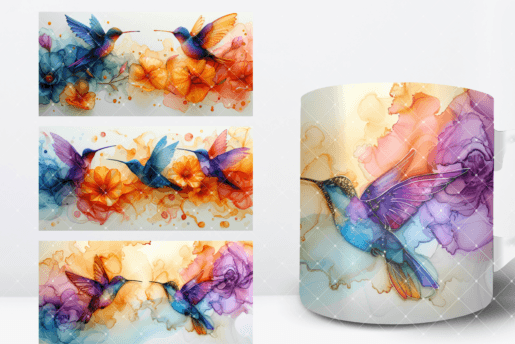 Custom Mugs Full Width Print