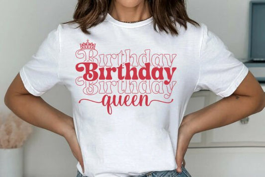 Birthday Queen T-Shirt – Celebration Edition