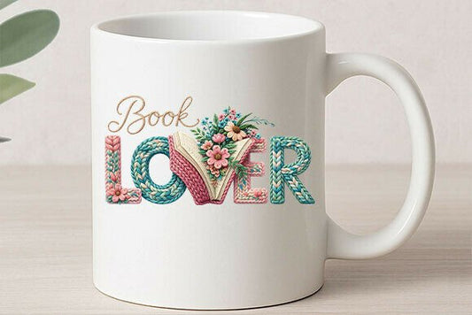 Book Lover – Floral Story Mug