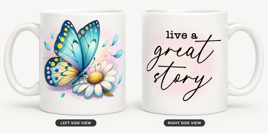 Live a Great Story Mug