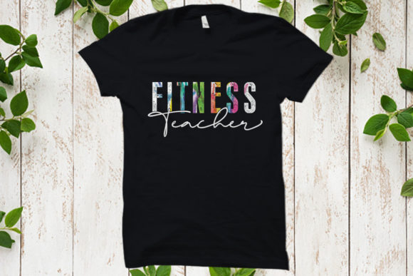Fitness Teacher – Colour Pop Tee