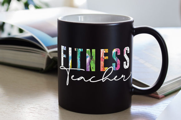 Fitness Teacher – Colour Pop Mug