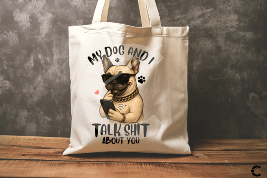 Sassy Pup Tote Bag