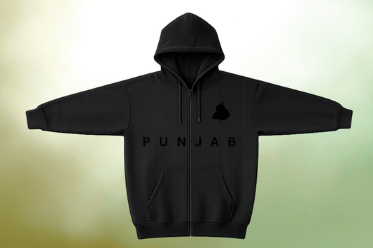 Punjab Chardi Kala Hoodie - with Zipper