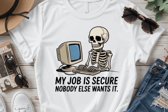 My Job Is Secure Nobody Else Wants It - T-Shirt