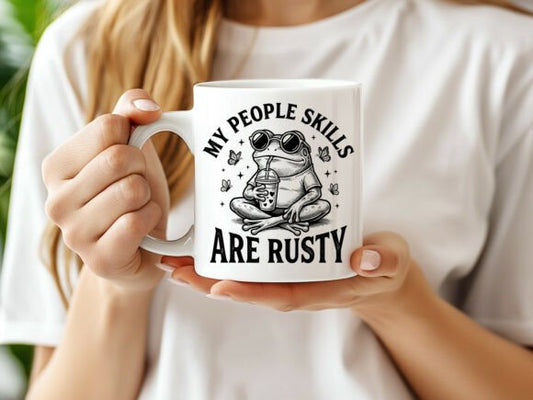 My People Skills Are Rusty Mug