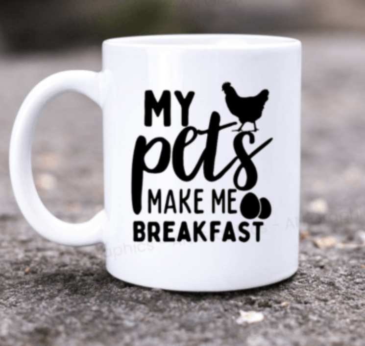 Breakfast Crew Coffee Mug-Farm Life Edition