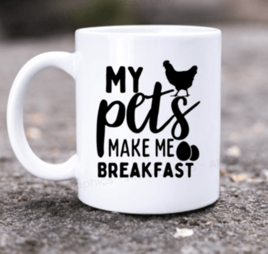 Breakfast Crew Coffee Mug-Farm Life Edition
