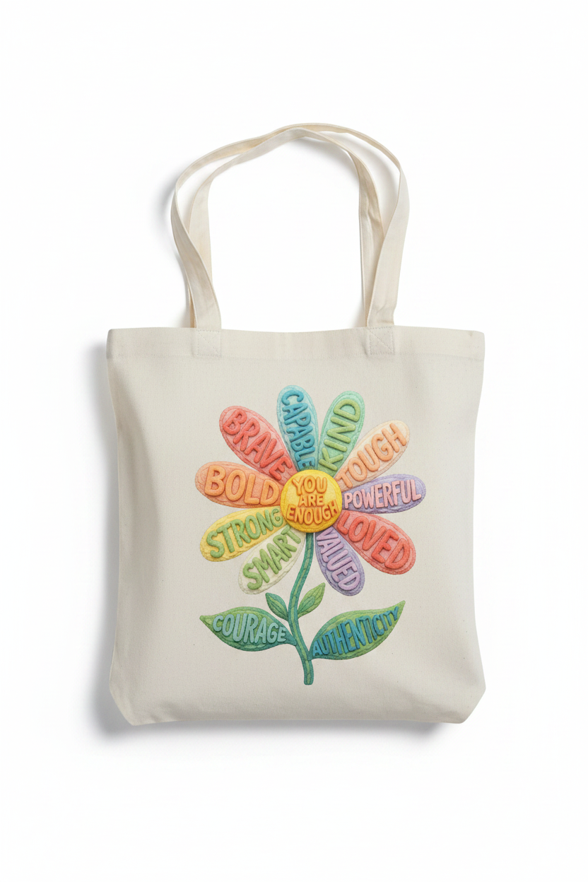 You Are Enough – Everyday Empowerment Tote