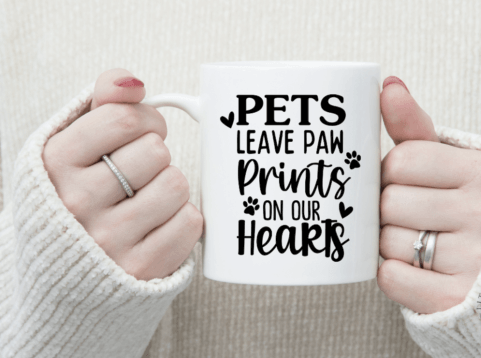 Heart & Paw Coffee Mug
