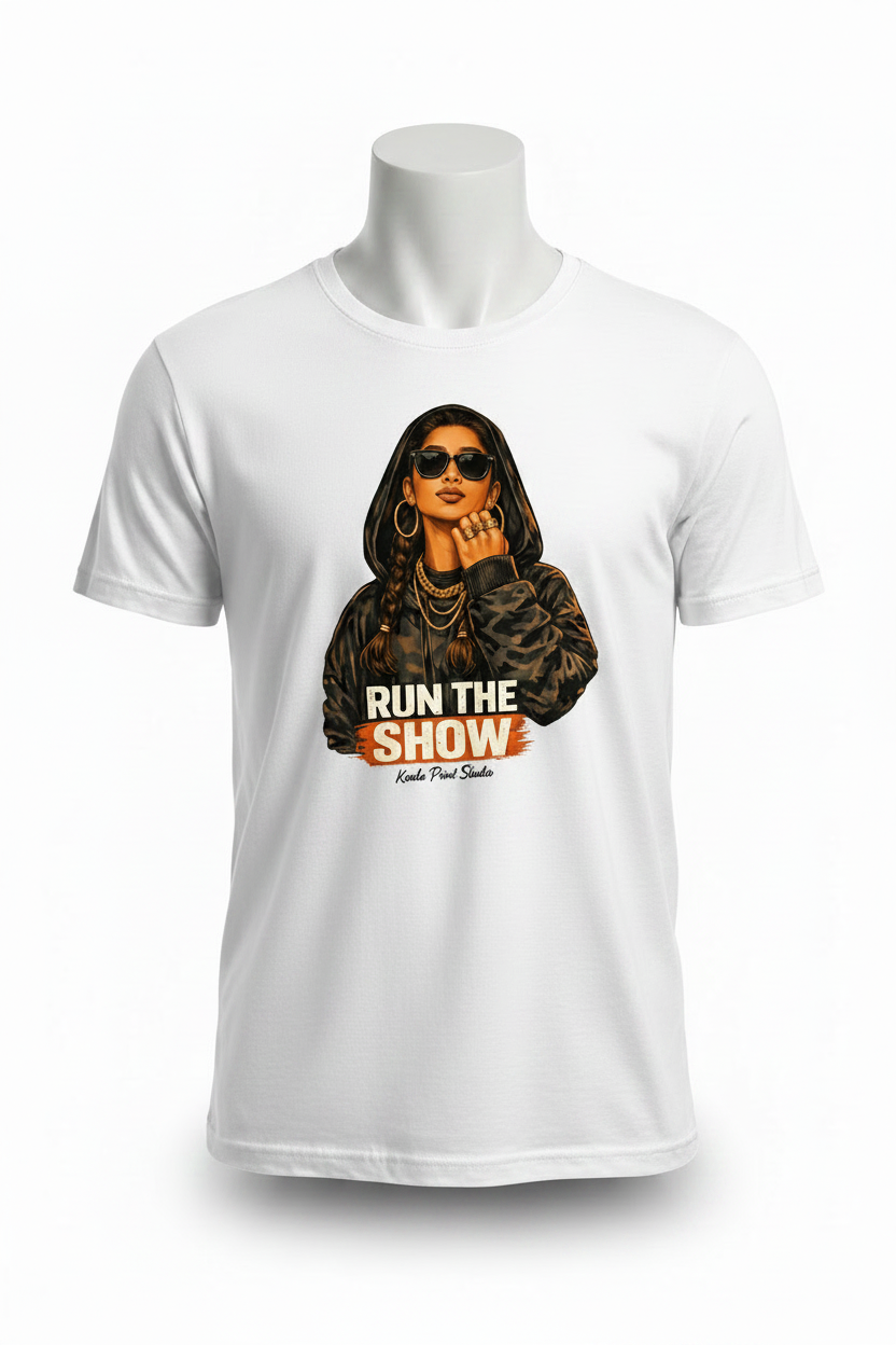 Run The Show – Bold Street Aesthetic Collection Tee