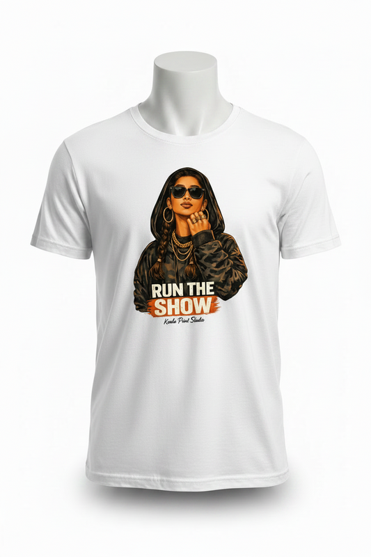 Run The Show – Bold Street Aesthetic Collection Tee