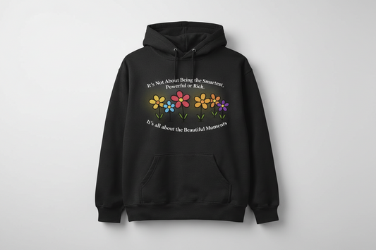 Beautiful Moments – Floral Inspiration Hoodie