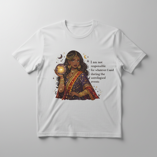 Astro Events – Not Responsible Tee