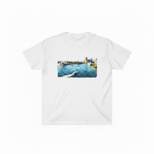Sydney Harbour Dreams – Iconic Australia Skyline Collection Tee