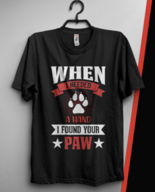 Heartfelt Paw Print Tee